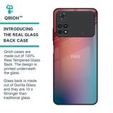 Dusty Multi Gradient Glass Case for Poco M4 Pro