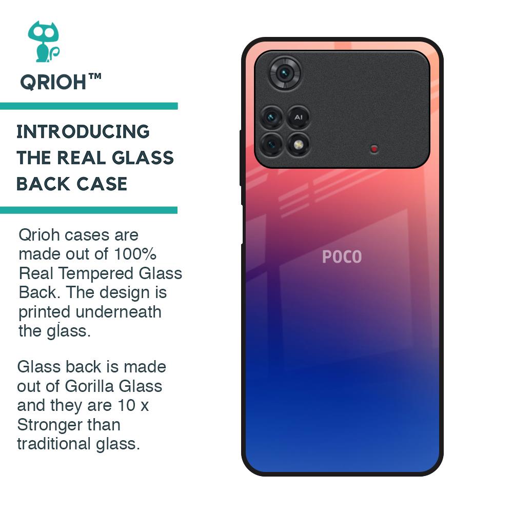 Dual Magical Tone Glass Case for Poco M4 Pro
