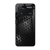 Dark Abstract Pattern Poco M4 Pro Glass Cases & Covers Online
