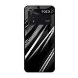 Black & Grey Gradient Poco M4 Pro Glass Cases & Covers Online