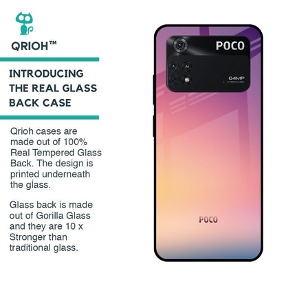 Lavender Purple Glass case for Poco M4 Pro