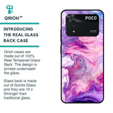 Cosmic Galaxy Glass Case for Poco M4 Pro
