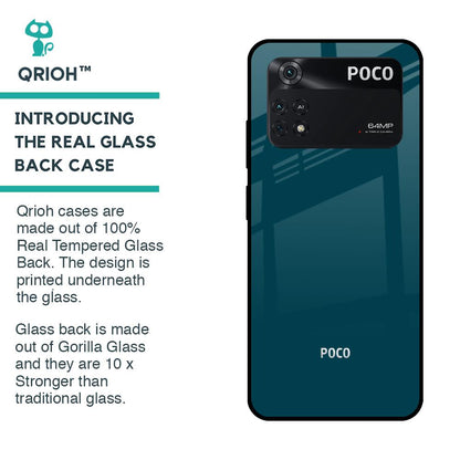 Emerald Glass Case for Poco M4 Pro