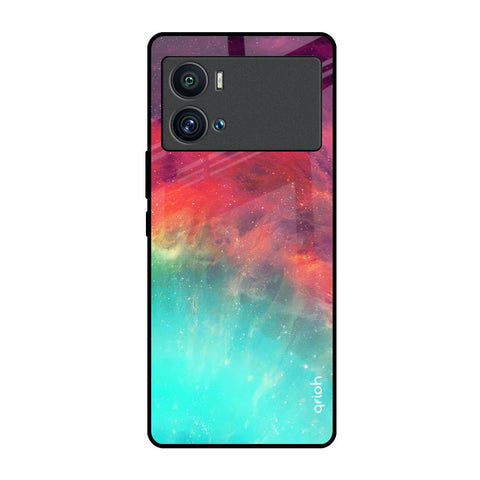 Colorful Aura iQOO 9 Pro Glass Back Cover Online