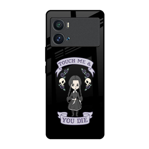 Touch Me & You Die iQOO 9 Pro Glass Back Cover Online