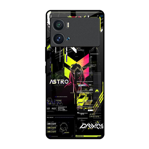 Astro Glitch iQOO 9 Pro Glass Back Cover Online