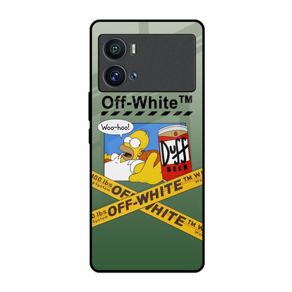 Duff Beer iQOO 9 Pro Glass Back Cover Online