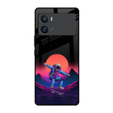 Retro Astronaut iQOO 9 Pro Glass Back Cover Online