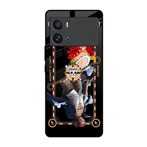 Shanks & Luffy iQOO 9 Pro Glass Back Cover Online