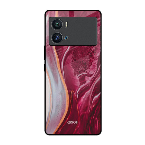 Crimson Ruby iQOO 9 Pro Glass Back Cover Online