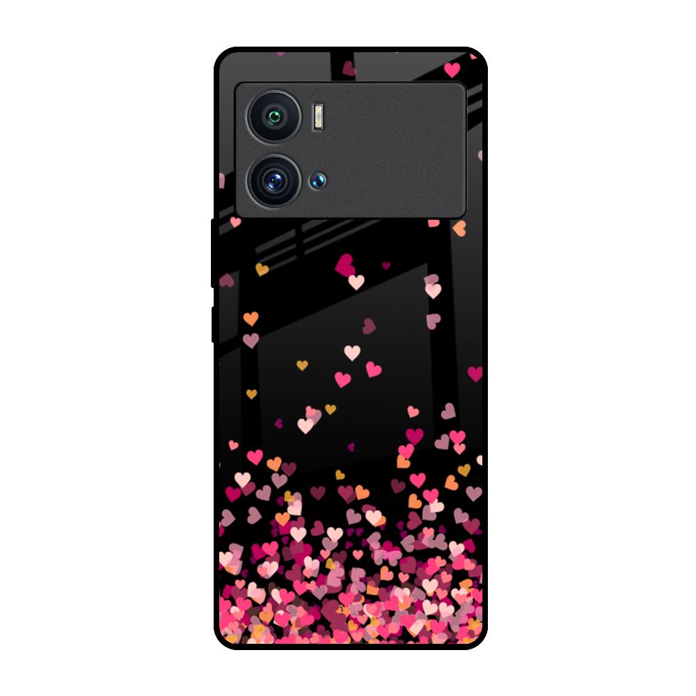Heart Rain Fall iQOO 9 Pro Glass Back Cover Online