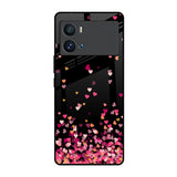 Heart Rain Fall iQOO 9 Pro Glass Back Cover Online