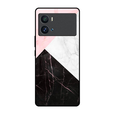 Marble Collage Art iQOO 9 Pro Glass Back Cover Online