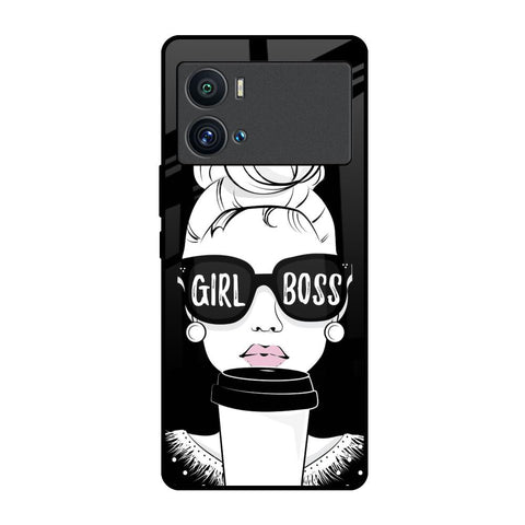 Girl Boss iQOO 9 Pro Glass Back Cover Online