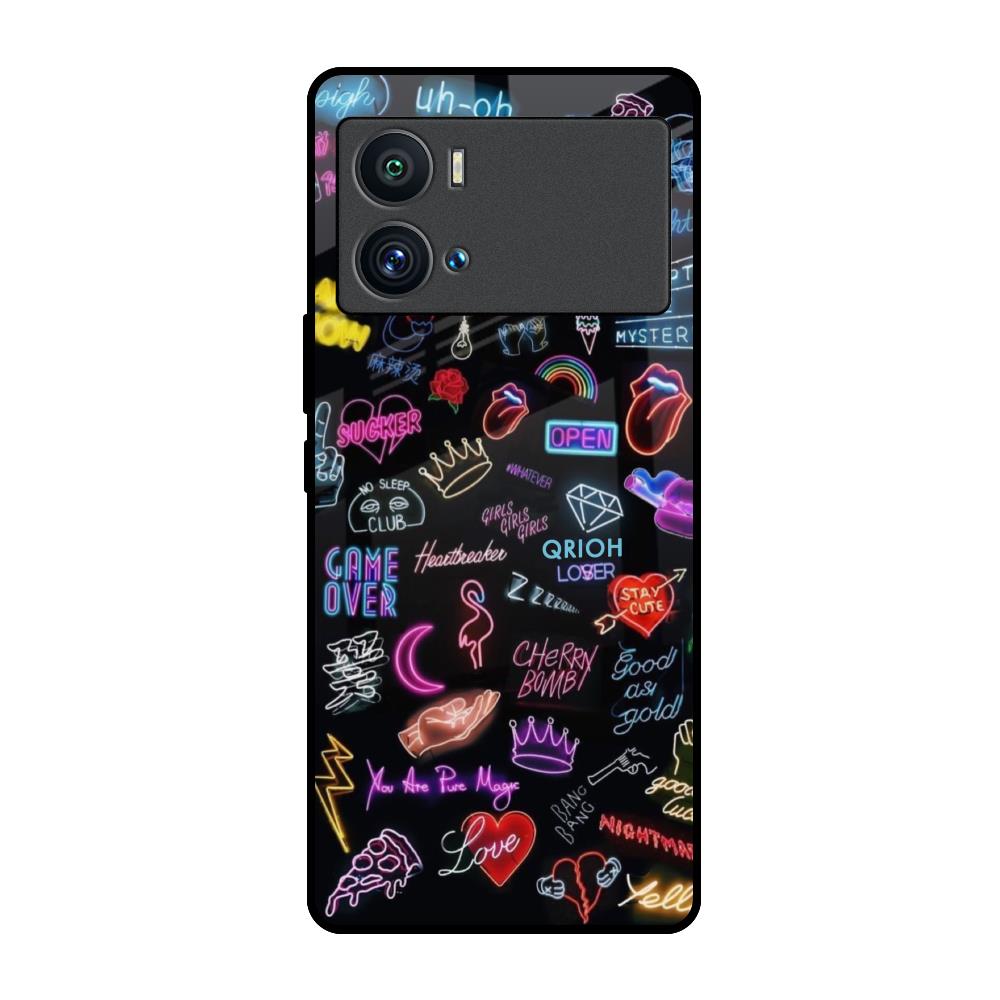 Accept The Mystery iQOO 9 Pro Glass Back Cover Online