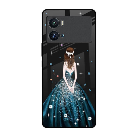 Queen Of Fashion iQOO 9 Pro Glass Back Cover Online