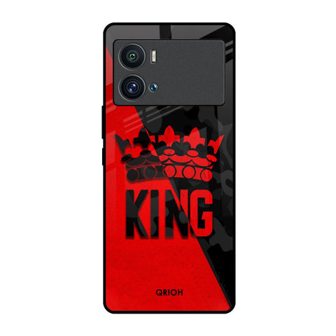 I Am A King iQOO 9 Pro Glass Back Cover Online