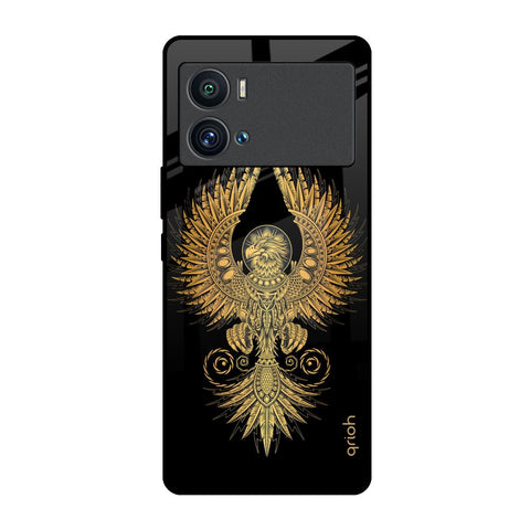 Mythical Phoenix Art iQOO 9 Pro Glass Back Cover Online