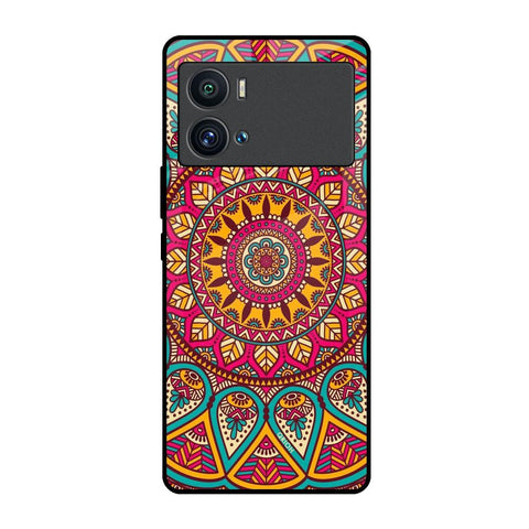Elegant Mandala iQOO 9 Pro Glass Back Cover Online