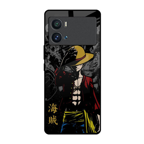 Dark Luffy iQOO 9 Pro Glass Back Cover Online