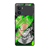 Anime Green Splash iQOO 9 Pro Glass Back Cover Online