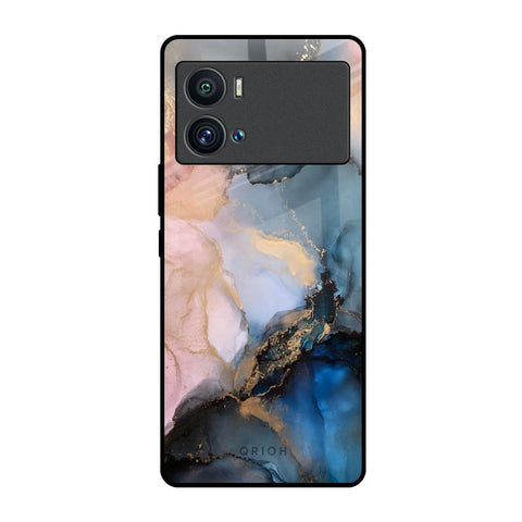 Marble Ink Abstract iQOO 9 Pro Glass Back Cover Online