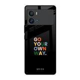 Go Your Own Way iQOO 9 Pro Glass Back Cover Online