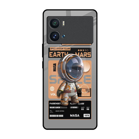 Space Ticket iQOO 9 Pro Glass Back Cover Online