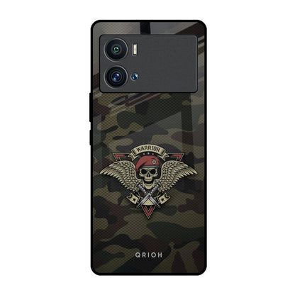 Army Warrior iQOO 9 Pro Glass Back Cover Online