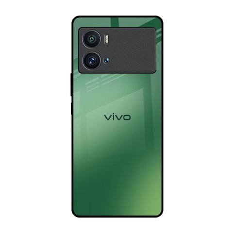 Green Grunge Texture iQOO 9 Pro Glass Back Cover Online