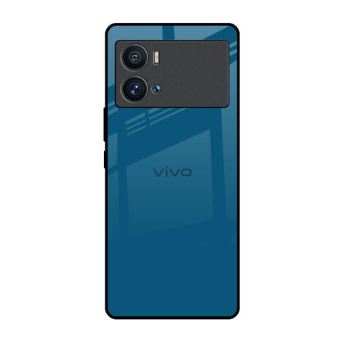 Cobalt Blue iQOO 9 Pro Glass Back Cover Online