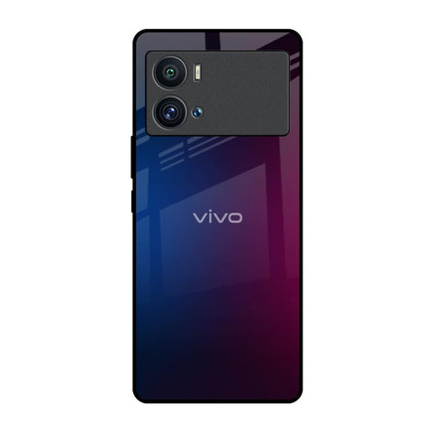 Mix Gradient Shade iQOO 9 Pro Glass Back Cover Online