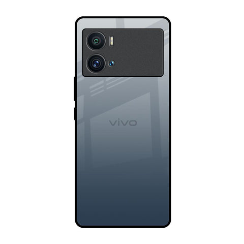 Smokey Grey Color iQOO 9 Pro Glass Back Cover Online