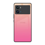 Pastel Pink Gradient iQOO 9 Pro Glass Back Cover Online
