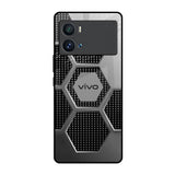 Hexagon Style iQOO 9 Pro Glass Back Cover Online