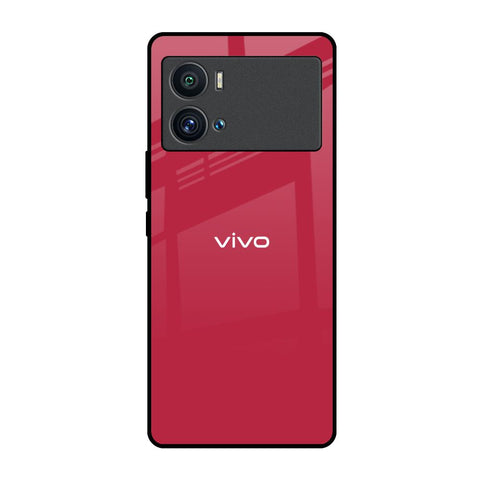 Solo Maroon iQOO 9 Pro Glass Back Cover Online