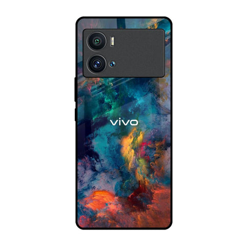 Colored Storm iQOO 9 Pro Glass Back Cover Online