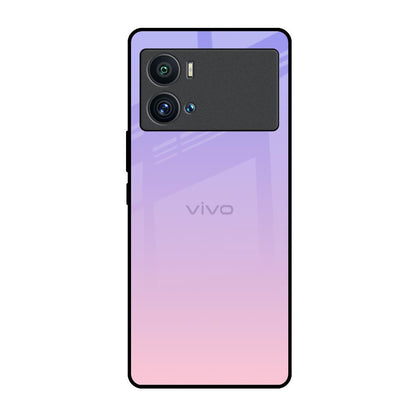Lavender Gradient iQOO 9 Pro Glass Back Cover Online
