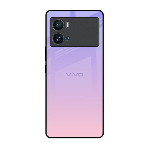 Lavender Gradient iQOO 9 Pro Glass Back Cover Online