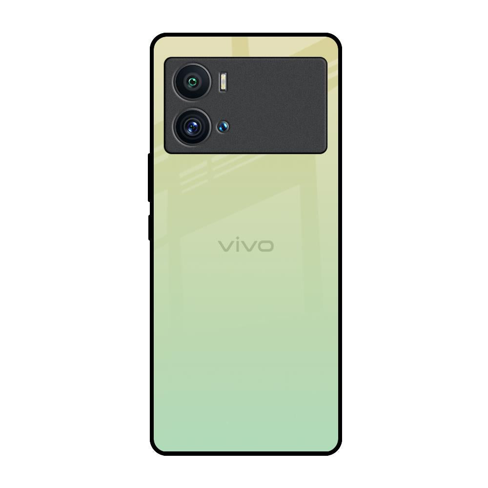 Mint Green Gradient iQOO 9 Pro Glass Back Cover Online