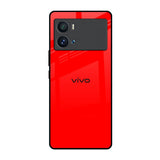 Blood Red iQOO 9 Pro Glass Back Cover Online