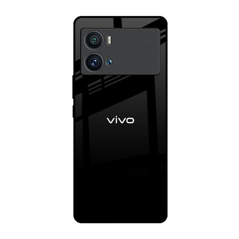 Jet Black iQOO 9 Pro Glass Back Cover Online