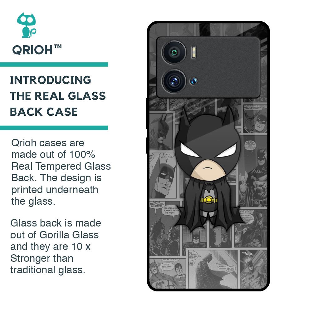 Cartoon Art Glass Case for iQOO 9 Pro