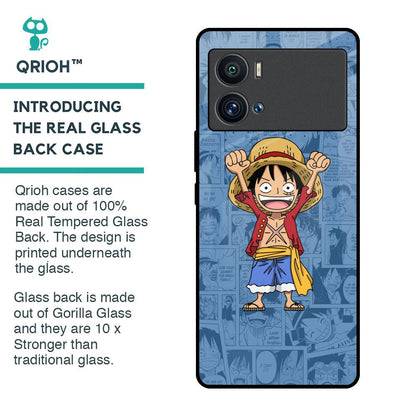 Chubby Anime Glass Case for iQOO 9 Pro
