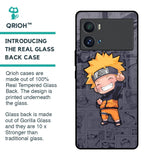 Orange Chubby Glass Case for iQOO 9 Pro