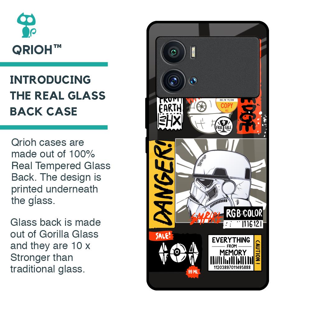 Galaxy Edge Glass Case for iQOO 9 Pro