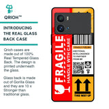 Handle With Care Glass Case for iQOO 9 Pro