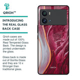 Crimson Ruby Glass Case for iQOO 9 Pro