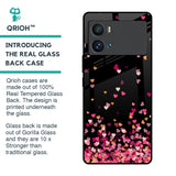 Heart Rain Fall Glass Case For iQOO 9 Pro