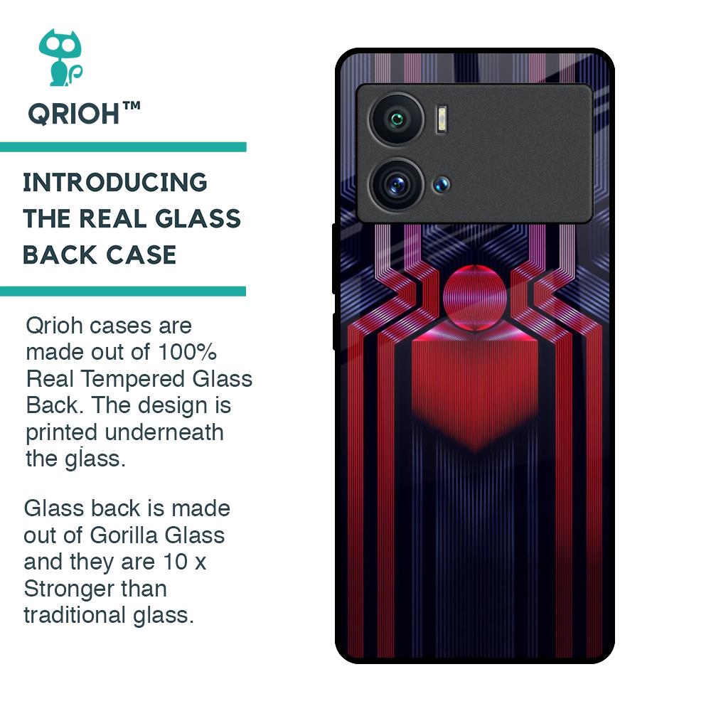Super Art Logo Glass Case For iQOO 9 Pro